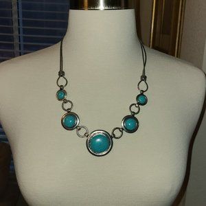 Turquoise Collar Necklace